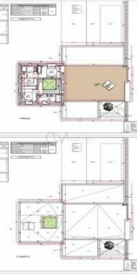 Kavel met goedgekeurd luxe villaproject in San Francesc