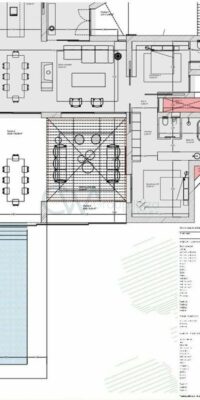 Terrain avec projet de construction d’une maison neuve