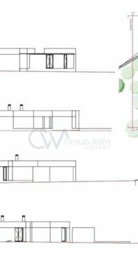 Terrain avec projet de construction d’une maison neuve