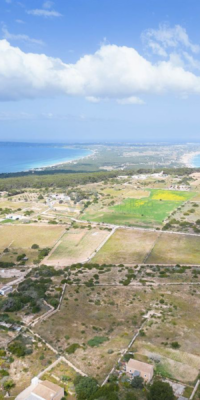 Deux terrains avec un projet approuvé à La Mola, Formentera