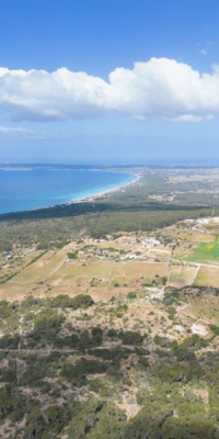 Deux terrains avec un projet approuvé à La Mola, Formentera