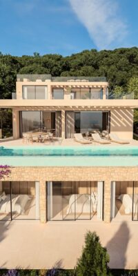Esclusiva villa di lusso a Santa Eulalia del Río con vista sul mare