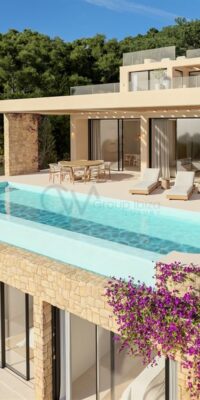 Esclusiva villa di lusso a Santa Eulalia del Río con vista sul mare