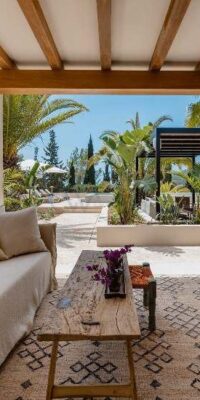 Luxe huis in Cala Jondal met panoramisch uitzicht op zee