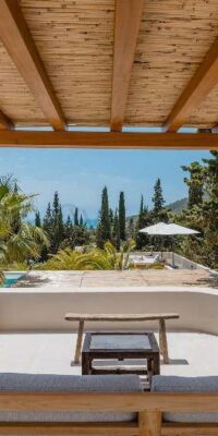 Luxe huis in Cala Jondal met panoramisch uitzicht op zee