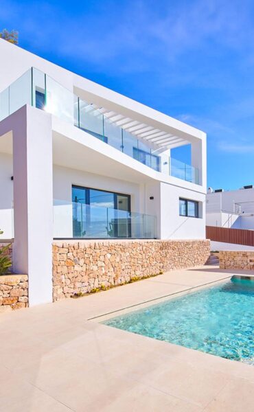 Luxe moderne huis in Cap Martinet – Uitzicht op zee
