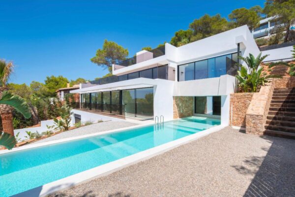 Luxury Villa with Sunset Views in Cala Salada, Ibiza