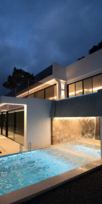 Villa de lujo con vistas al atardecer en Cala Salada Villa de lujo con vistas al atardecer en Cala Salada