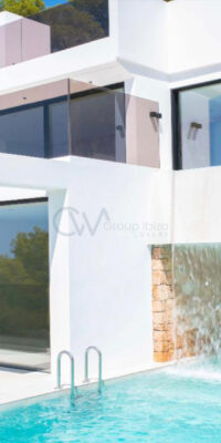 Villa de lujo con vistas al atardecer en Cala Salada Villa de lujo con vistas al atardecer en Cala Salada