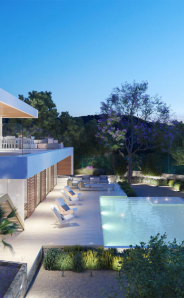 Contemporary Villas with Stunning Views in a Gated Community