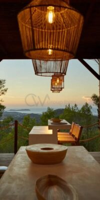 Luxe villa met zeezicht in San Agustín, Ibiza