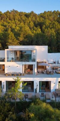 Luxe villa met zeezicht in San Agustín, Ibiza