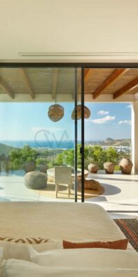 Luxe villa met zeezicht in San Agustín, Ibiza