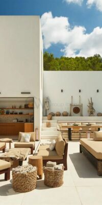 Luxe villa met zeezicht in San Agustín, Ibiza