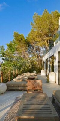 Luxe villa met zeezicht in San Agustín, Ibiza