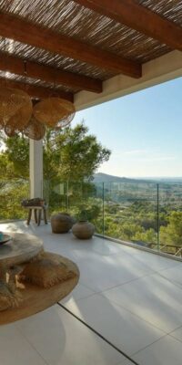 Luxe villa met zeezicht in San Agustín, Ibiza