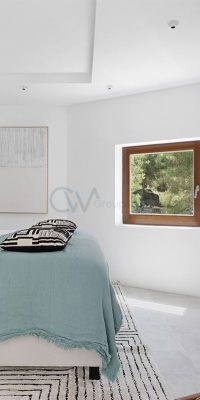 Villa méditerranéenne avec piscine à débordement à Can Furnet