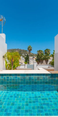Ático exclusivo con piscina privada en Jesús
