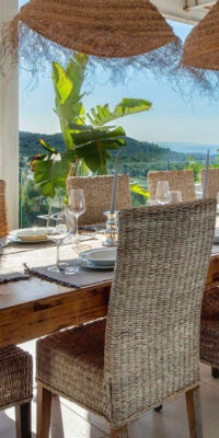 Villa de lujo magníficamente renovada con vistas panorámicas en Can Furnet