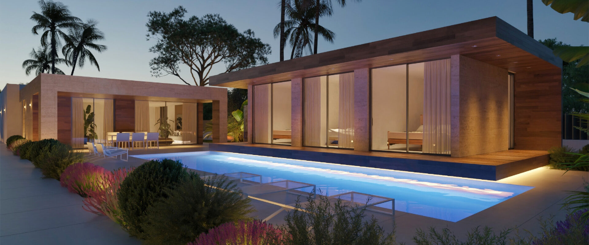 New Contemporary Villa with 5 Bedrooms in Tranquil Area