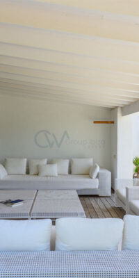Seafront Villa in Santa Eulalia del Río with Direct Beach Access