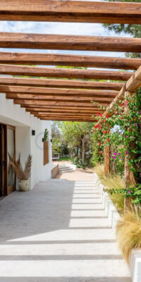 Villa bohémienne con appartamento per gli ospiti