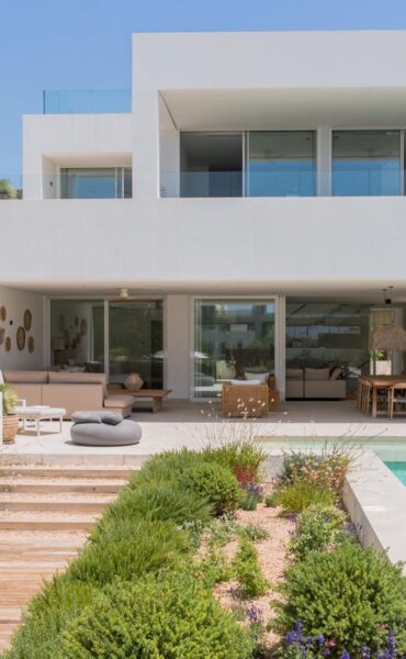 Contemporary villa in Talamanca within walking distance of the beach