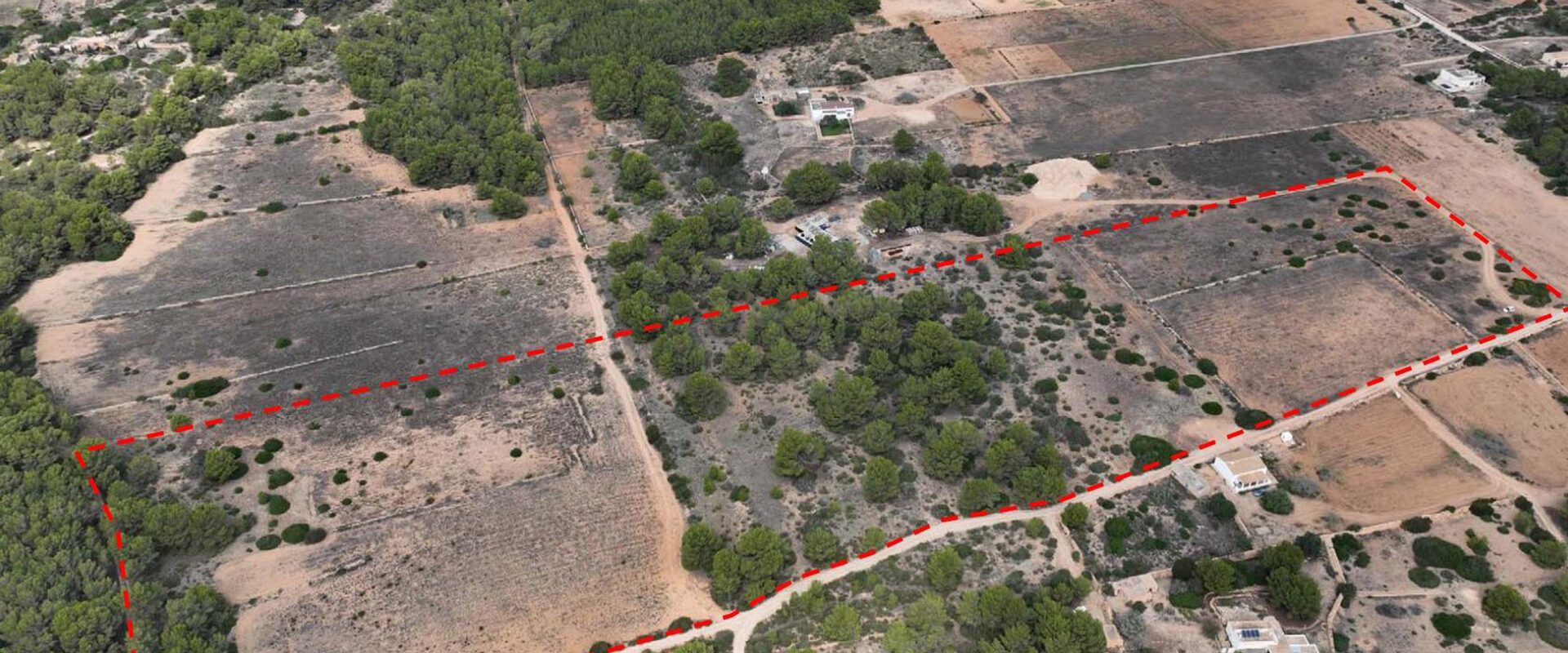 Expansive Rustic Plot with Approved Buildability in La Mola