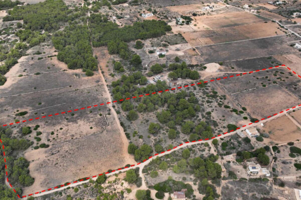 Expansive Rustic Plot with Approved Buildability in La Mola