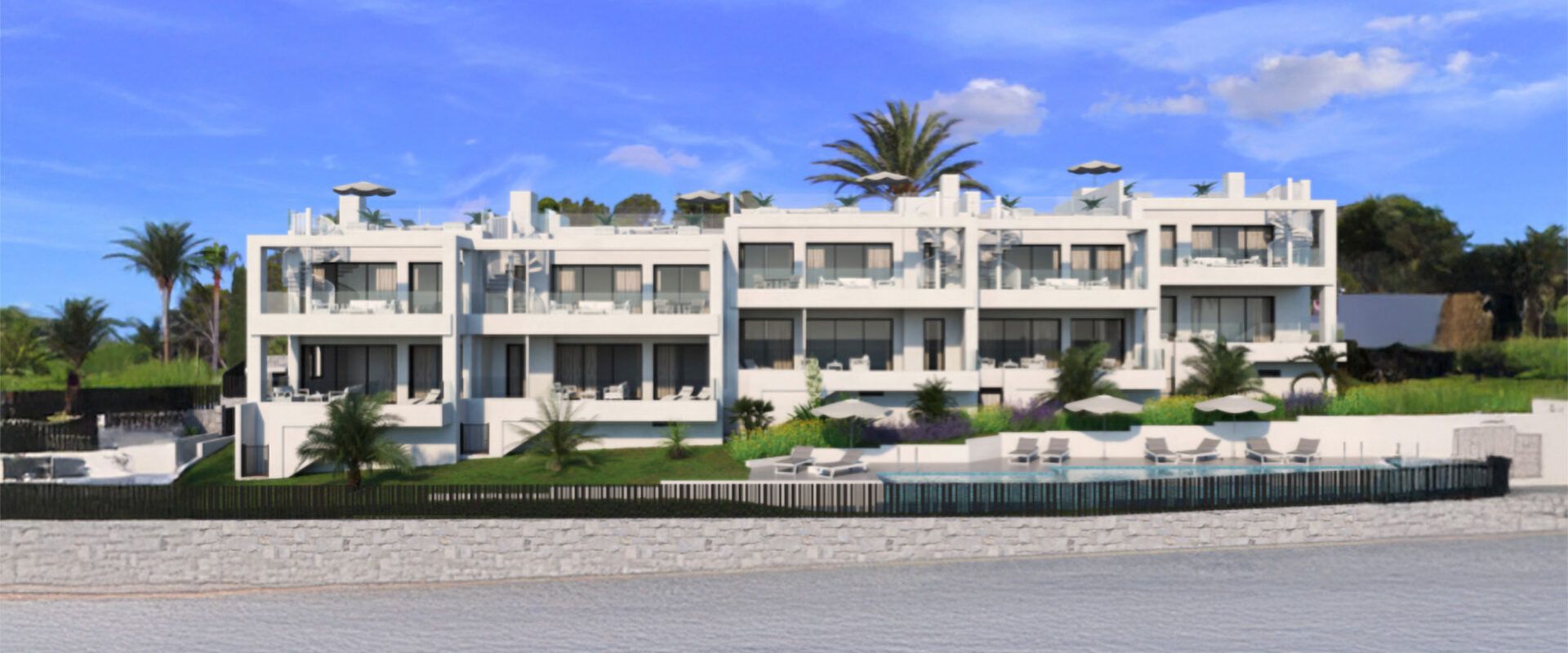 Luxury apartments in Portinatx, Ibiza