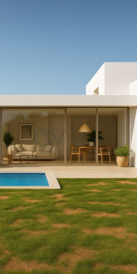 New Eco-Friendly Villa with Private Pool on a Large Plot