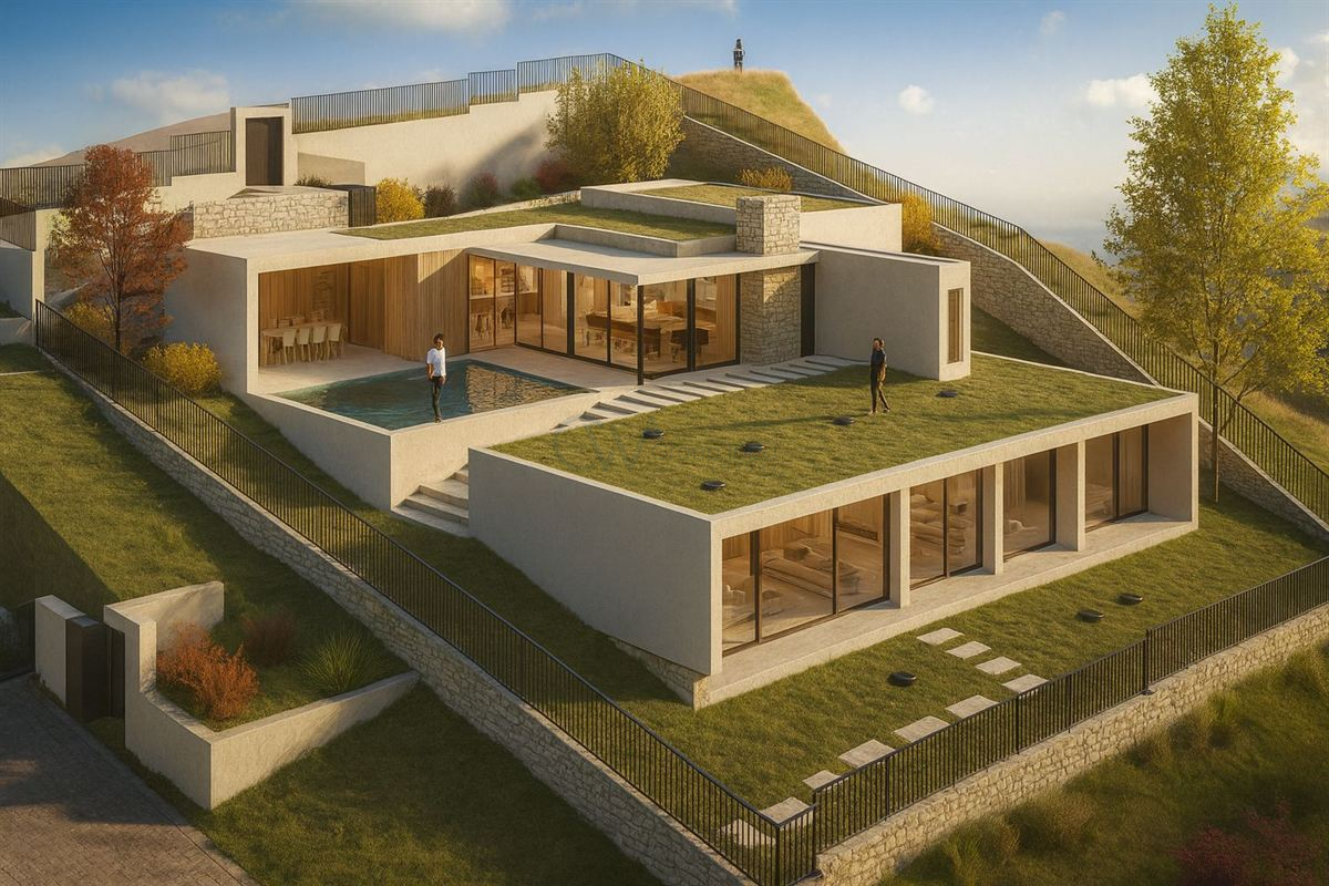 Plot with Approved Villa Project in Ibiza