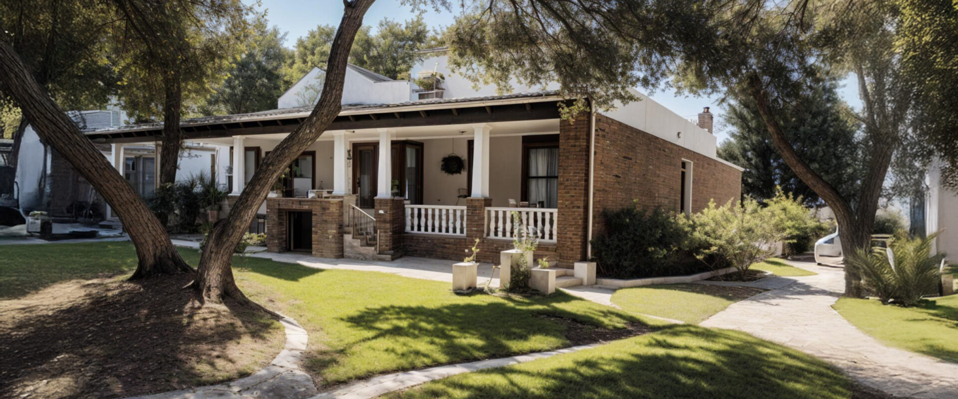 Typical Family Home with Sea Views and Land in Punta Prima