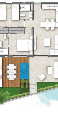 Stylish Apartment with Terrace Garage and Pool in Sant Antonio Stylish Apartment with Terrace Garage and Pool in Sant Antonio