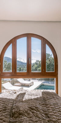 Villa di lusso in affitto a Can Furnet con vista panoramica Villa di lusso in affitto a Can Furnet con vista panoramica