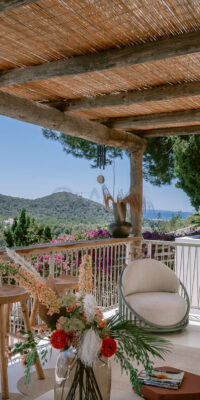 Villa di lusso in affitto a Can Furnet con vista panoramica Villa di lusso in affitto a Can Furnet con vista panoramica