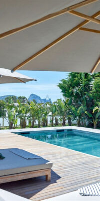 Villa de luxe à louer avec vue sur la mer à Cala Conta Villa de luxe à louer avec vue sur la mer à Cala Conta