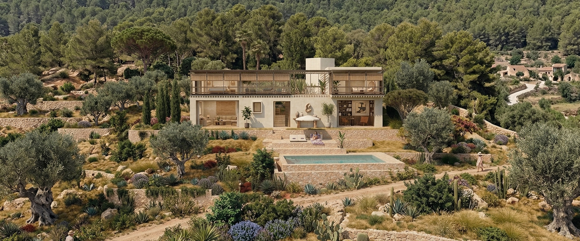 Plot for a 6 bedroom house in Roca Llisa