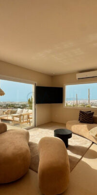 Prabangi vila su vaizdu į jūrą nuomai Sa Carroca miestelyje Prabangi vila su vaizdu į jūrą nuomai Sa Carroca miestelyje