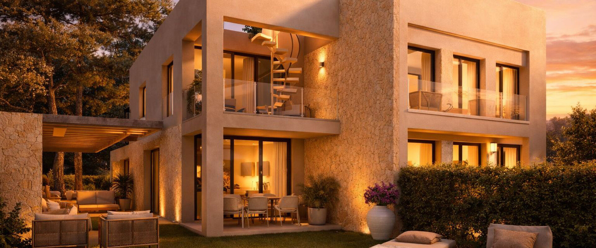 Elegant Residences with Private Outdoor Living