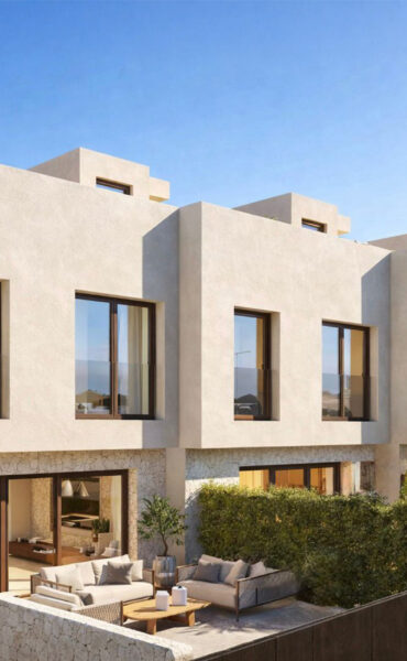 Modern mediterranean villas in a prime west Ibiza location