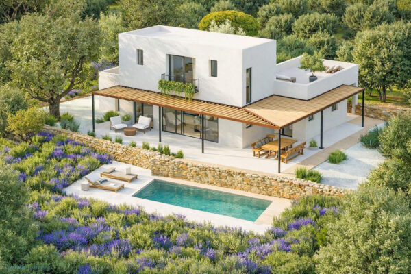 Exclusive sea view villa under construction in Benimussa (1)